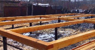 Пол на винтовых сваях Кирово-Чепецк цена от 15387 руб.